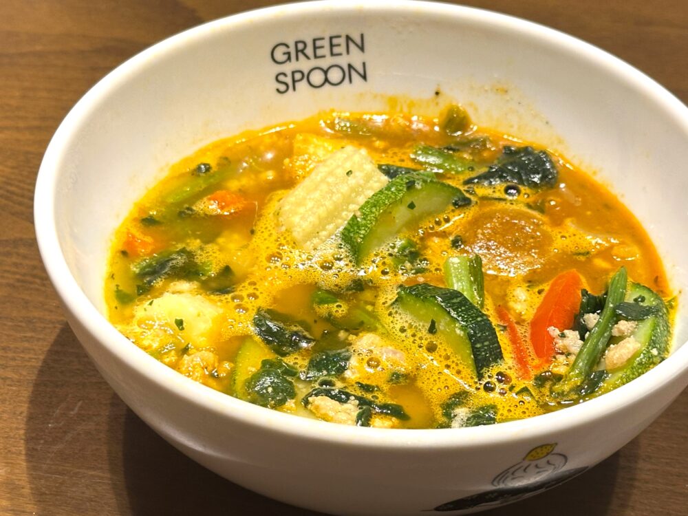 桜えびとヤングコーンのトムヤンクン